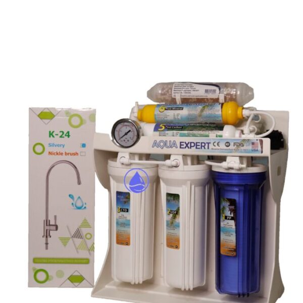 دستگاه تصفیه آب خانگی برند آکوا اکسپرت تیپ A+ کد (AQUA-EXPERT_RO7_285)