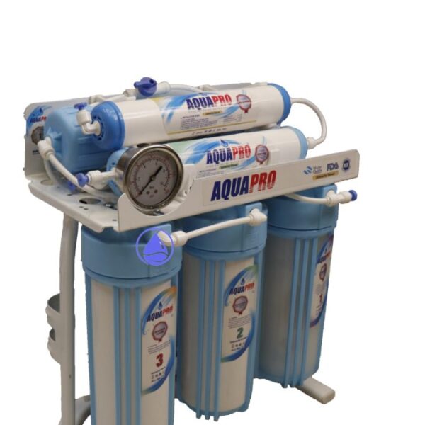 دستگاه تصفیه آب خانگی برند آکوا پرو تیپ بلو A+ کد (AQUA_PRO_RO6_BLUE_ ORGINAL 785)