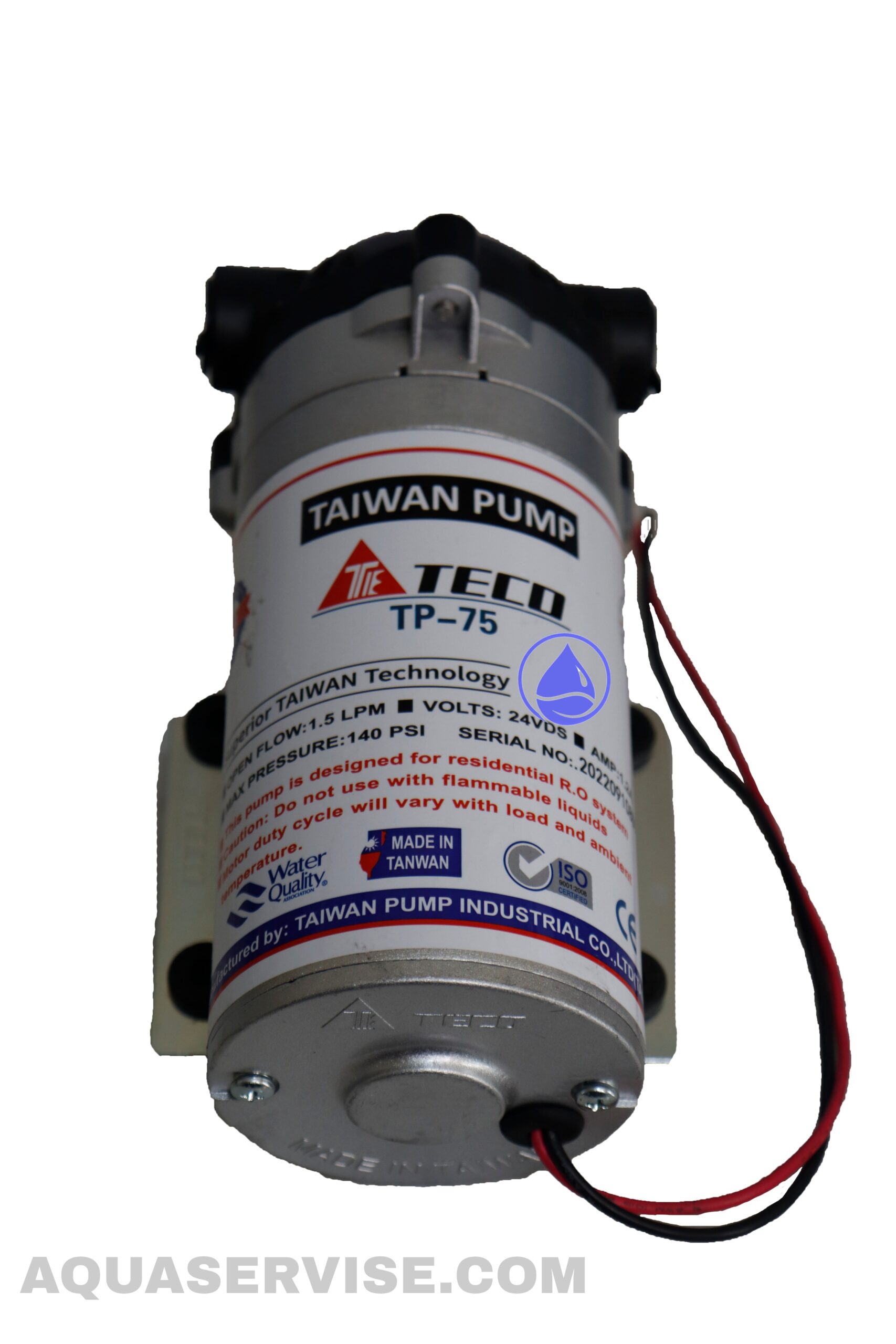 پمپ تایوانی دستگاه تصفیه آب تیپ پلاس بی صدا کد 6890(Taiwan water purifier pump)