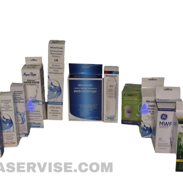 فیلتر های تصفیه آب داخلی یخچال ساید تمامی برند های ایرانی و خارجی ( سامسونگ ، الجی ، جنرال ، دوو ، بکو ، ویرپول ،بوش و... )